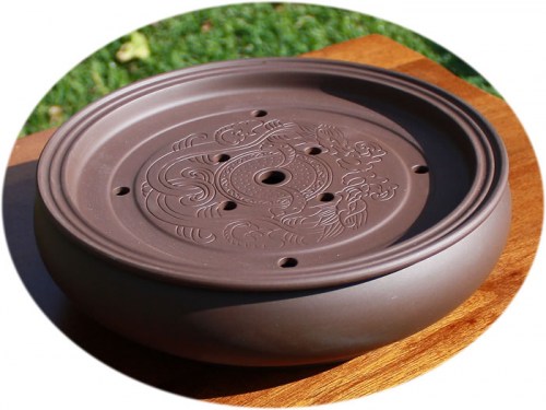 Zisha tea tray